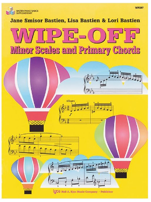 WIPE-OFF MINOR SCALES & PRIMAR - BASTIEN - KJOS WP297