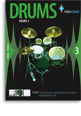 Rockschool Drums Gr 3 Bk/Cd 2006 - 2012 -