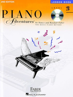 Piano Adventures Level 2B Lesson Book - Piano/CD by Faber/Faber Hal Leonard 420316