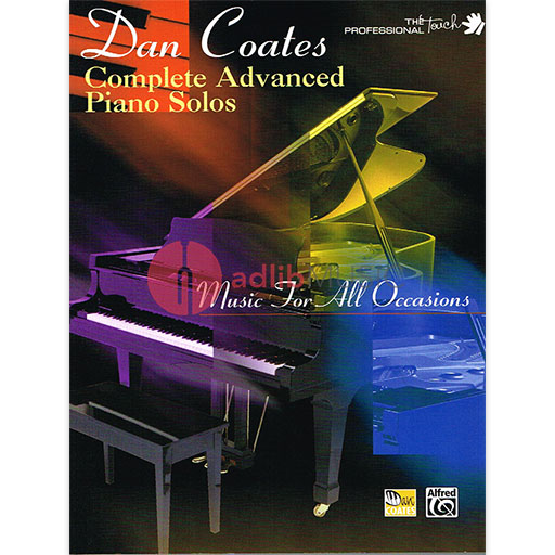 Dan Coates Complete Advanced Piano Solos Music for All Occasions - Piano by Coates Alfred AF9948