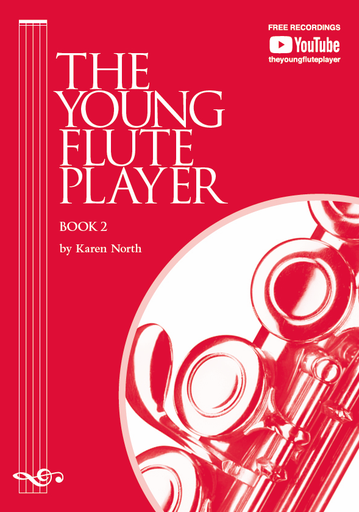 Young Flute Player Book 2 - Flute Student Book by North Allegro YFP2