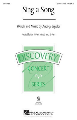 Sing a Song - Discovery Level 2 - Audrey Snyder - Hal Leonard VoiceTrax CD CD