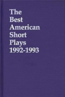 The Best American Short Plays 1992-1993 - Glenn Young Applause Books Play Hardcover