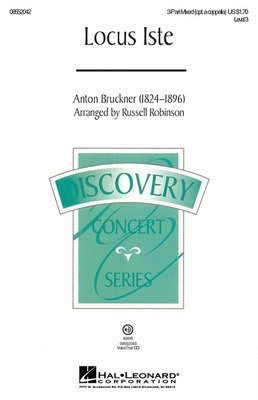 Locus Iste - Discovery Level 3 - Anton Bruckner - Russell Robinson Hal Leonard VoiceTrax CD CD