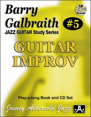 Guitar Improv - Jazz Guitar Study Series #5 - Barry Galbraith - Guitar Jamey Aebersold Jazz /CD