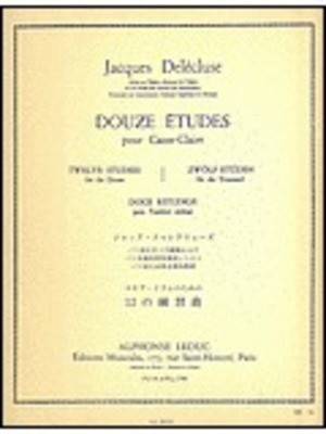 12 Etudes - for Snare Drum - Jacques Delecluse - Snare Drum Alphonse Leduc