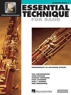 Essential Technique For Band Bk3 Bassoon Eei - Bassoon - Bassoon Various Hal Leonard /CD