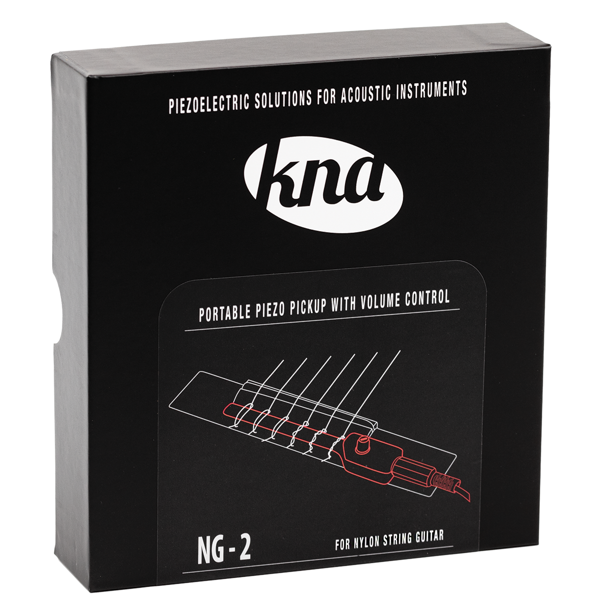 Classical Guitar Pickup - KNA NG-2 Classical Guitar Pickup with Volume Control