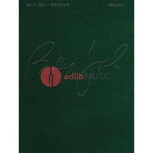 Billy Joel Complete Volume 1 - Piano/Vocal/Guitar PVG Hal Leonard 356297