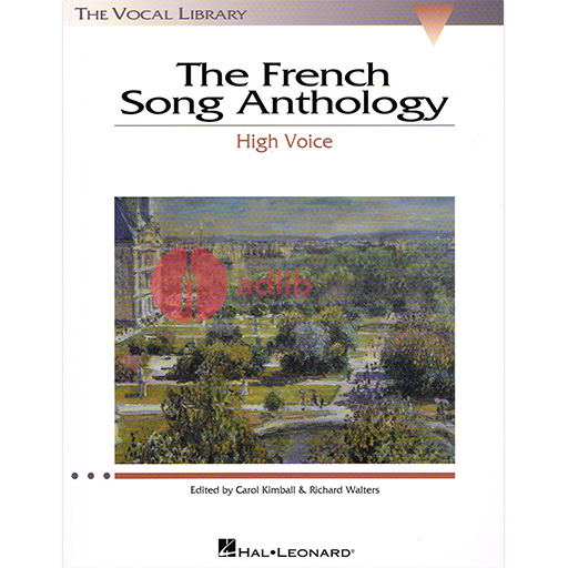 French Song Anthology - High Voice Hal Leonard 740162