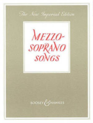 Contralto Songs - The New Imperial Edition - Various - Classical Vocal Contralto Boosey & Hawkes Vocal Score