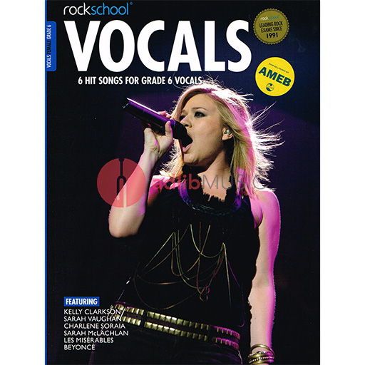 Rockschool Vocals - Grade 6 Female - 2014-2020 - Vocal Rock School Limited Sftcvr/Online Audio