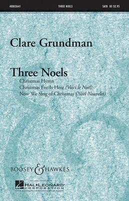 Three Noels - Clare Grundman - Boosey & Hawkes Study Score Score