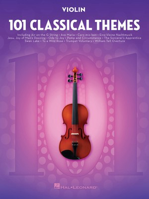 101 Classical Themes - Violin Solo - Hal Leonard 155323