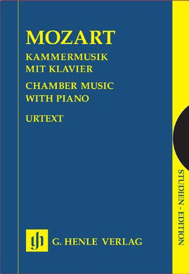 Chamber Music with Piano - Study Score in Slipcase - Wolfgang Amadeus Mozart - G. Henle Verlag Study Score Score