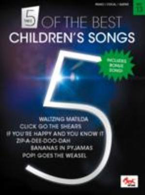 Take 5 of the Best No. 13 - Children's Songs - Guitar|Piano|Vocal Sasha Music Publishing Piano, Vocal & Guitar Softcover