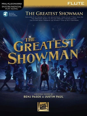 The Greatest Showman Instrumental Play-Along - Flute Hal Leonard 277389