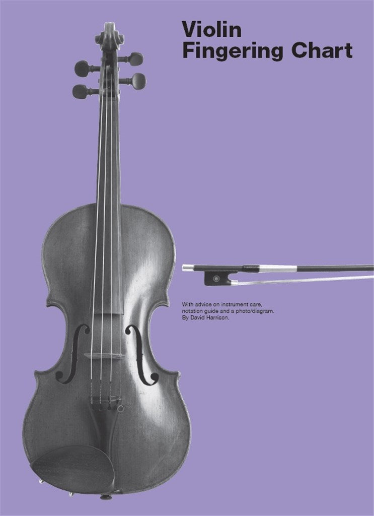 Violin Fingering Chart - Reference Chart CH79442