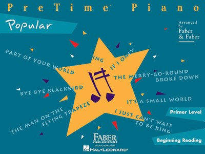 PreTime Popular - Primer Level - Piano Nancy Faber|Randall Faber Faber Piano Adventures Piano Solo