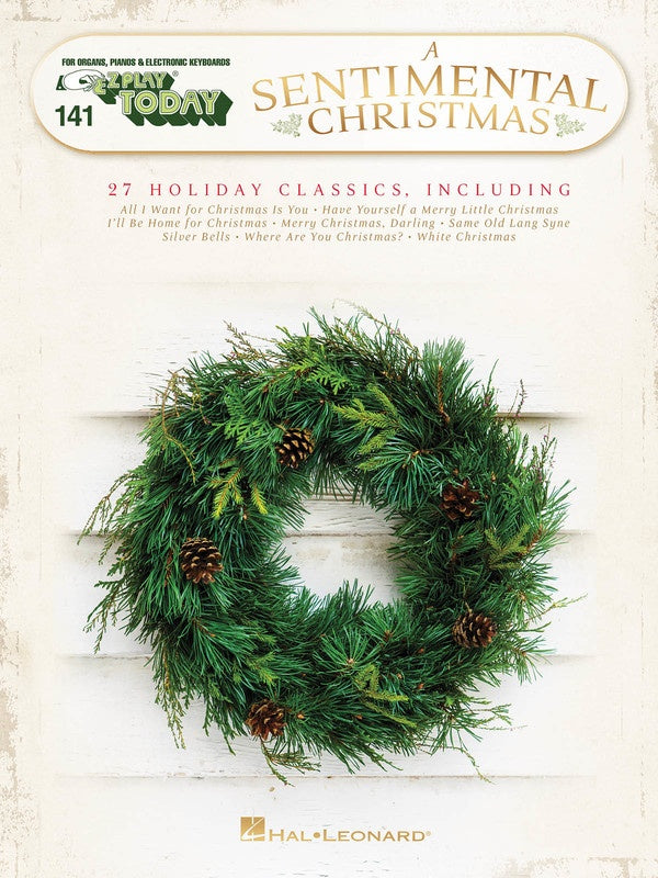 A Sentimental Christmas - EZ Piano Volume 141 Hal Leonard 294969