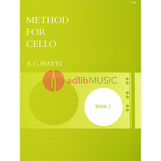 Piatti - Method Book 2 - Cello Stainer & Bell 7774B