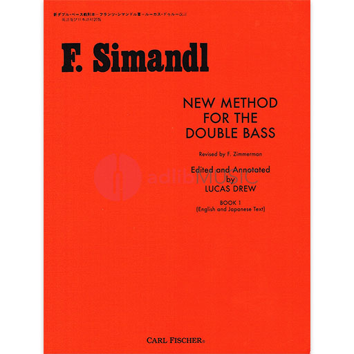 Simandl - New Method Part 1 - Double Bass Fischer edited by Drew O492