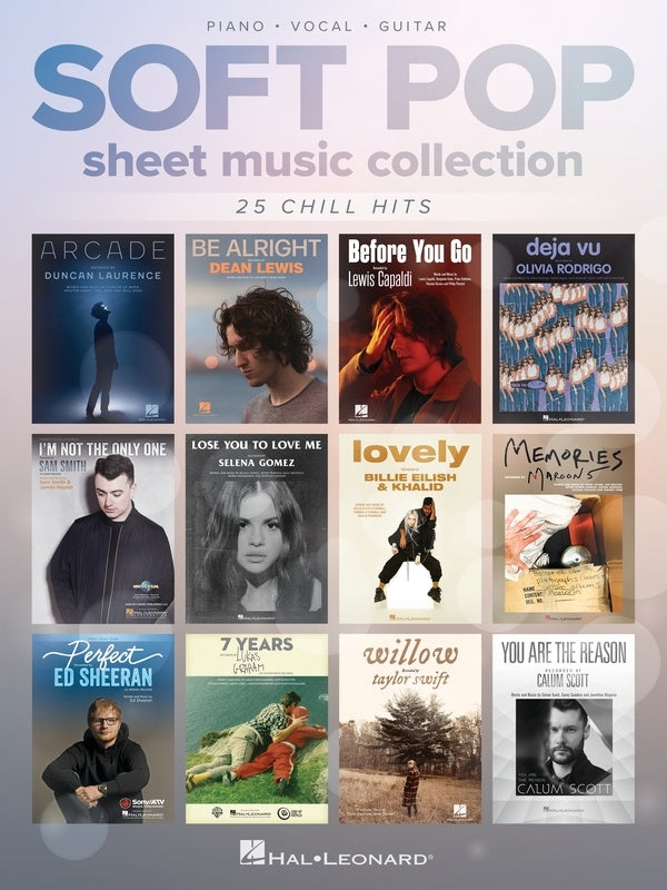 Soft Pop Sheet Music Collection - Piano/Vocal/Guitar PVG Hal Leonard 380353