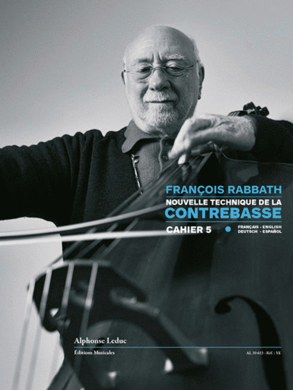 Rabbath - New Technique for Double Bass Volume 5 - Double Bass Book Leduc AL30623