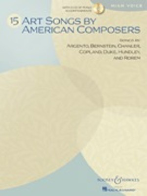 15 Art Songs by American Composers - High Voice, Book/CD - Various - Classical Vocal Boosey & Hawkes /CD