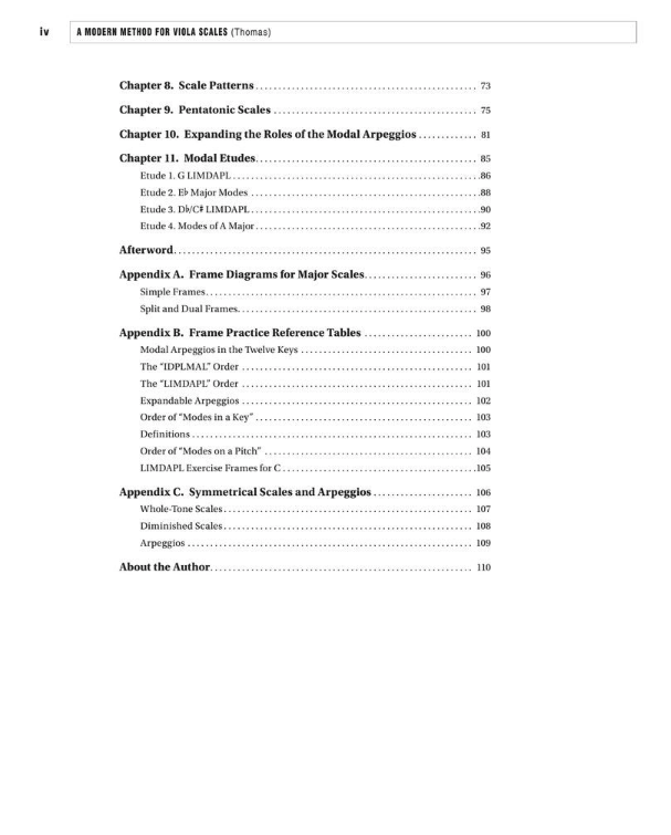 A Modern Method for Viola Scales - Viola Online Audio - Berklee Press 339744