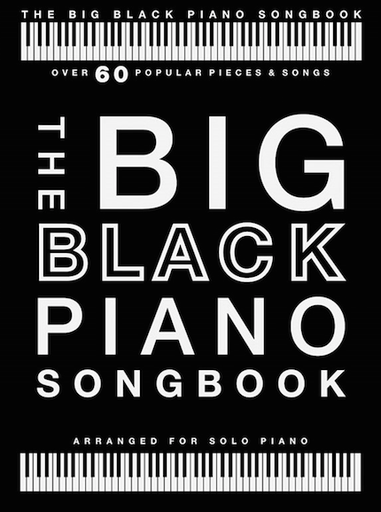 Big Black Piano Songbook Piano Various Amsco