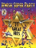 Jewish Super Party Songbook - Various - C Instrument Tara Publications /CD