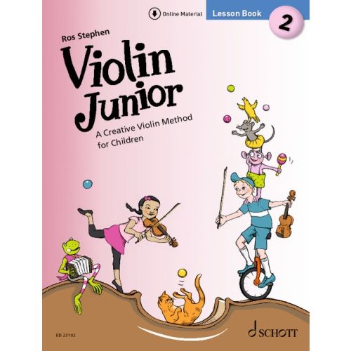 Violin Junior Theory 2 Book/Online Audio