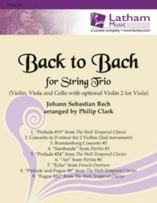 Back To Bach For String Trio Sc/Pts -