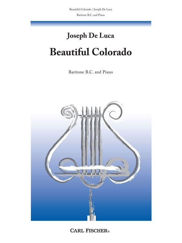 Luca - Beautiful Colorado: Valse Caprice - Baritone (Bass Clef)/Piano Accompaniment Fischer W2477