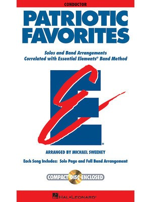 Patriotic Favorites - CD Accompaniment - Various - Michael Sweeney Hal Leonard Accompaniment CD CD