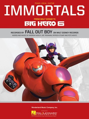 Immortals - from Disney's Big Hero 6 - Hal Leonard Piano & Vocal Sheet Music