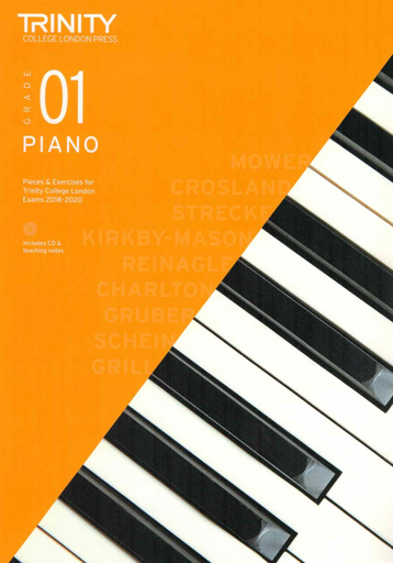 Trinity Piano Exam Pieces 2018-20 Grade 1 - Piano/CD Trinity TCL016683