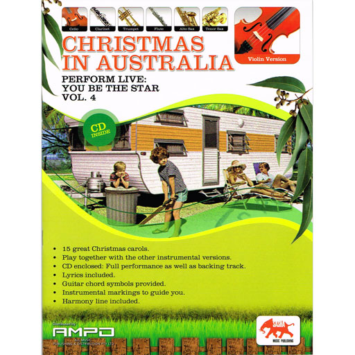 Perform Live Volume 4: Christmas in Australia - Violin/CD Sasha 0301151940