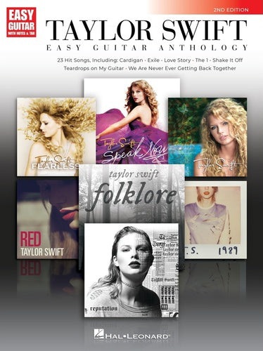 Taylor Swift - Easy Guitar Anthology 2nd Edition - Hal Leonard