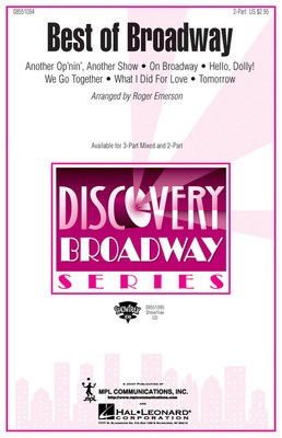 Best of Broadway (Medley) - Roger Emerson Hal Leonard ShowTrax CD CD