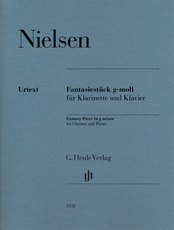 Nielsen - Fantasy Piece in Gmin - Clarinet/Piano Accompaniment Henle HN1252