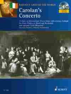 Carolans Concerto Fl(vln Or Ob)/Pno Bk/Cd -