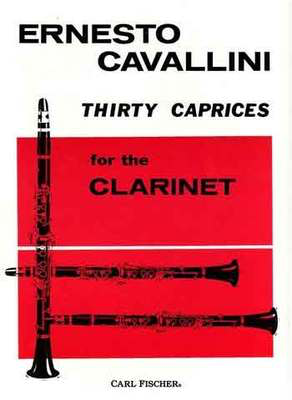 Cavallini - 30 Caprices - Clarinet Solo Fischer O106