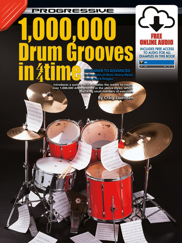 Progressive 1000000 Drum Grooves Bk/CD