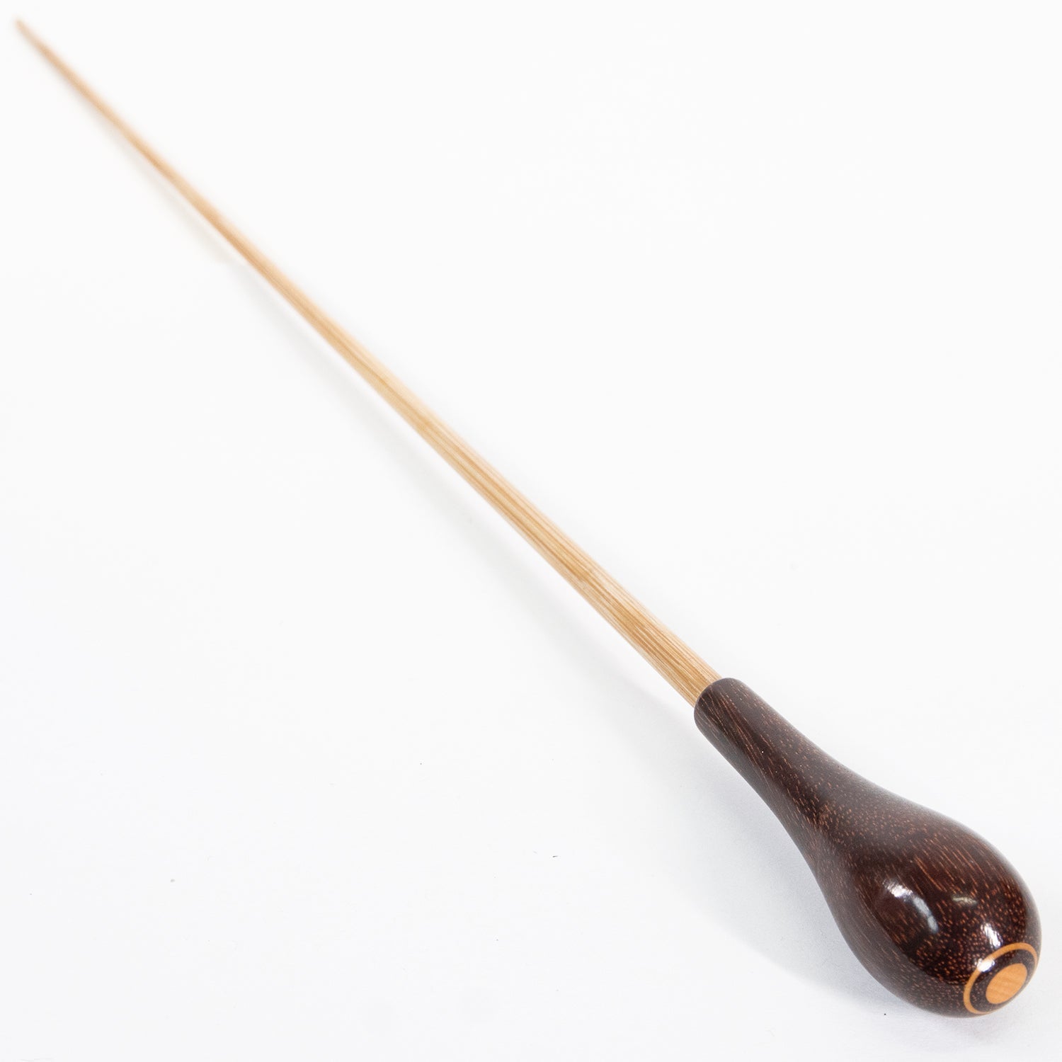 Conductors Baton - Takt 15" Wooden Stick with Pear-Shaped Handle Boxwood with Parisian Eye Tintul