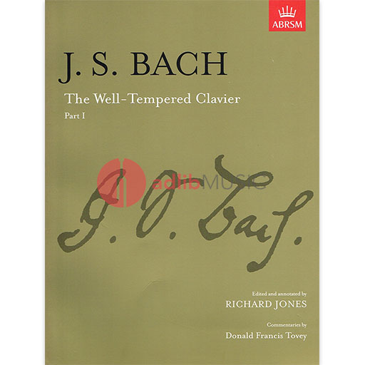 Bach - The Well-Tempered Clavier, Part I - Piano Solo ABRSM 9781854726544