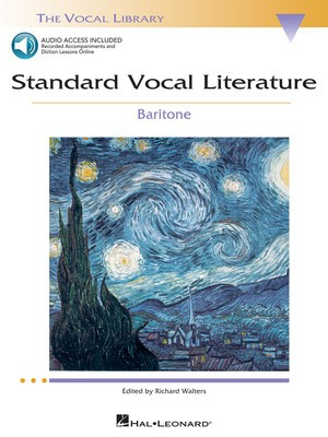 Standard Vocal Literature - Baritone - Various - Classical Vocal Baritone - Richard Walters Hal Leonard - Online Audio