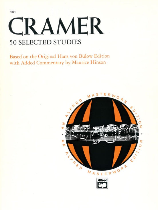 Cramer - 50 Selected Studies - Piano Solo Alfred 4854