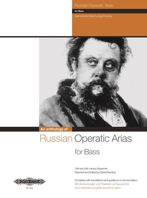 Russian Operatic Arias For Bass - Various - Classical Vocal Bass Edition Peters Vocal Score